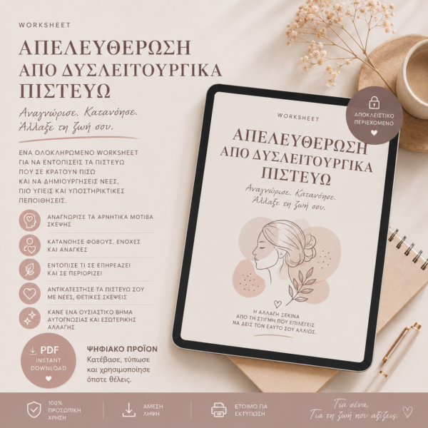 Απελευθέρωση από τα Δυσλειτουργικά Πιστεύω