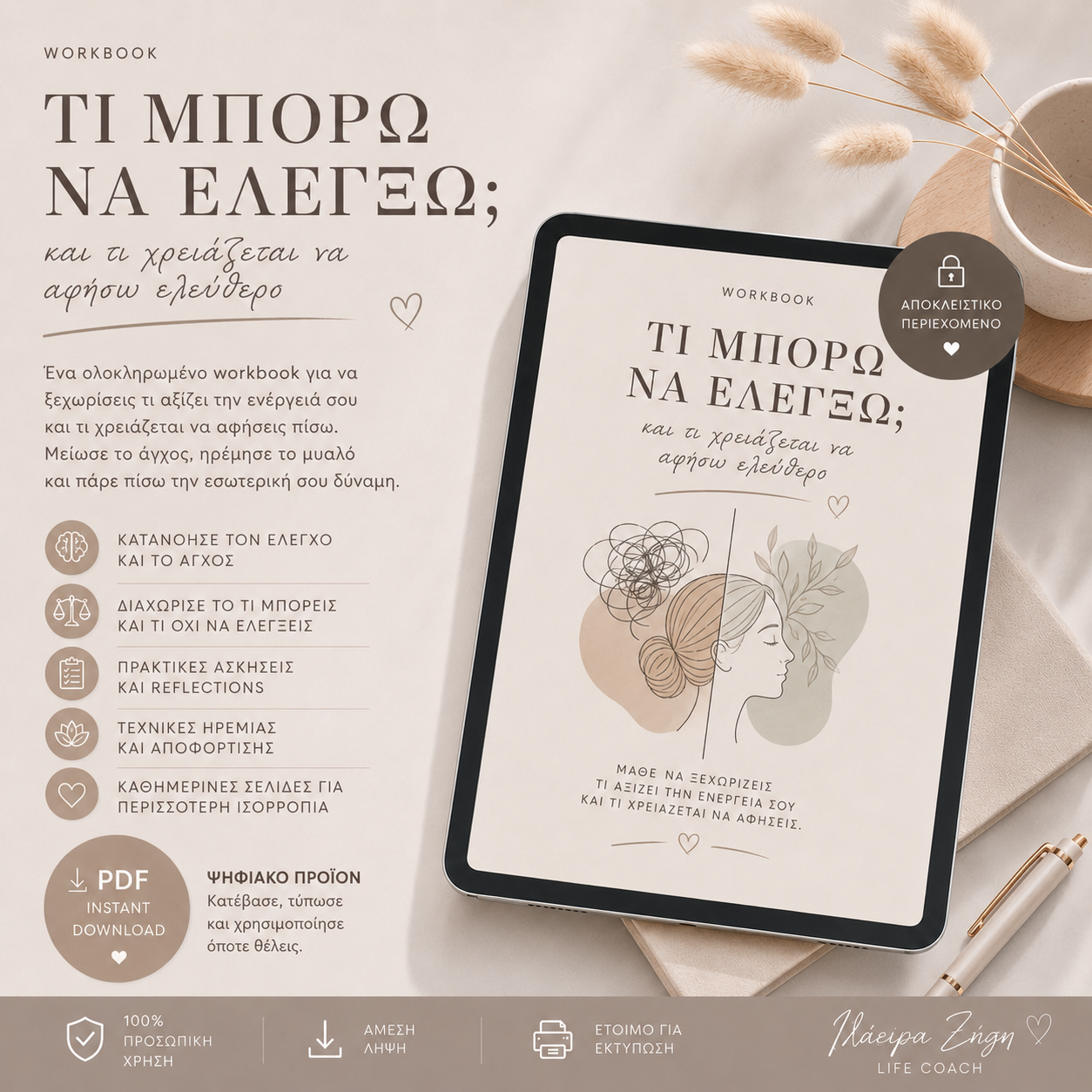 ΤΙ ΜΠΟΡΩ ΝΑ ΕΛΕΓΞΩ;